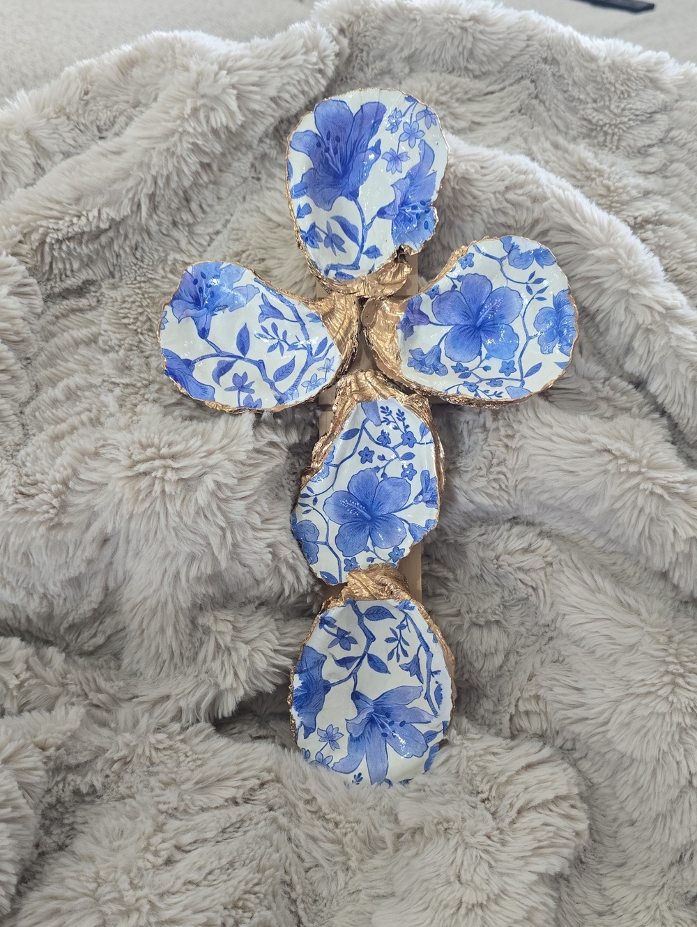 Oyster Shell Cross